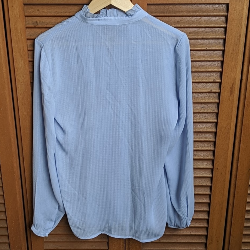 Ann Taylor Ruffles Blouse - Picture 4 of 5
